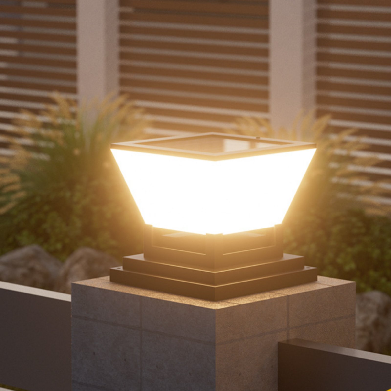 Solar Post Light Water Resista - Outdoor Lighting Ip65 ulasan dan harga